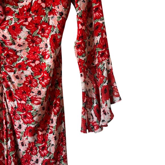Rixo London Coleen Diana Floral Midi Dress Size XS - Picture 9 of 16
